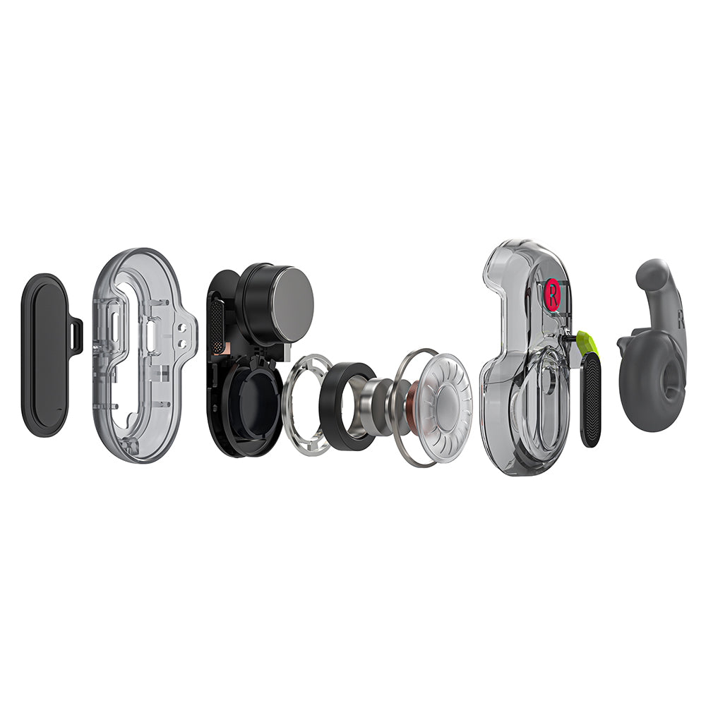 Handsfree Bluetooth Acefast Acefit Neo, TWS, Черен