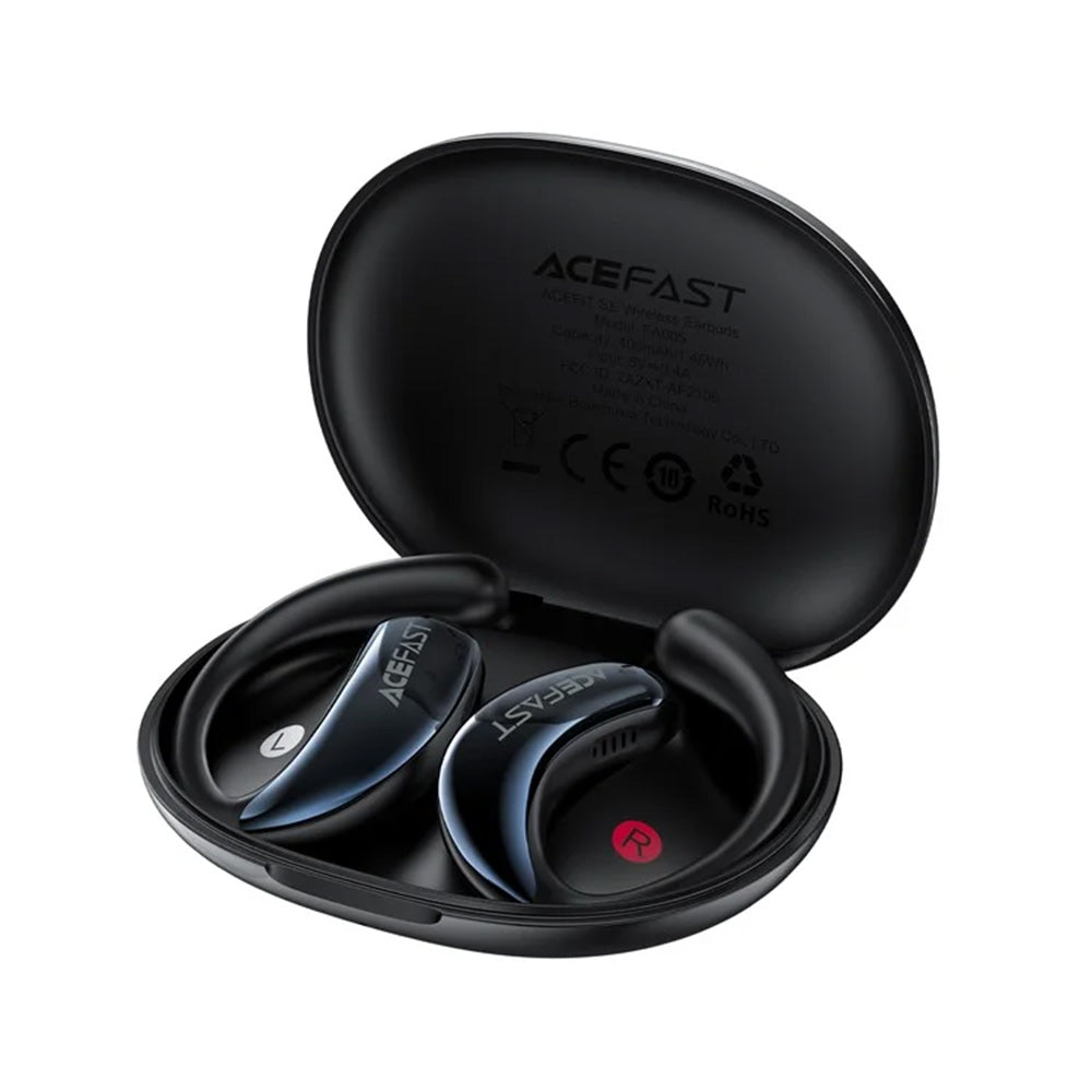 Handsfree Bluetooth Acefast Acefit SE, TWS, Черен