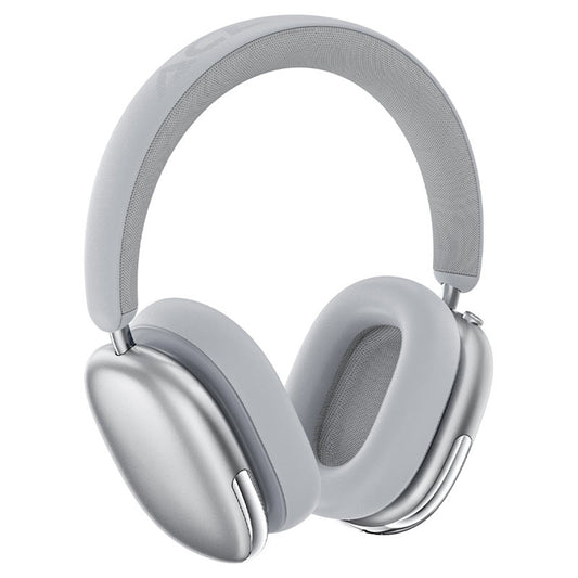 Bluetooth слушалки Acefast H9, A2DP, ANC, Сребрист