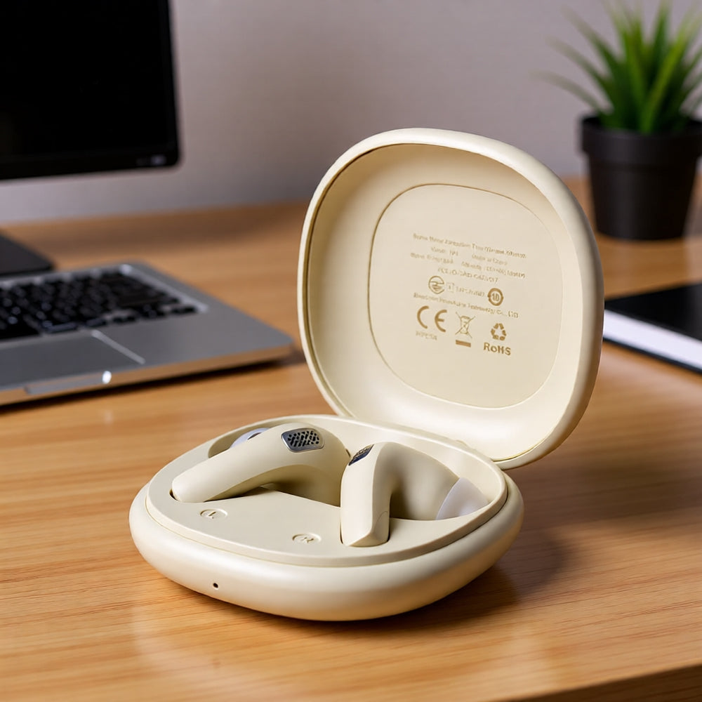 Handsfree Bluetooth Acefast W3, TWS, ANC, Черен