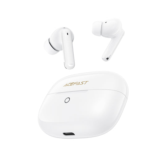 Handsfree Bluetooth Acefast W7, TWS, Бял