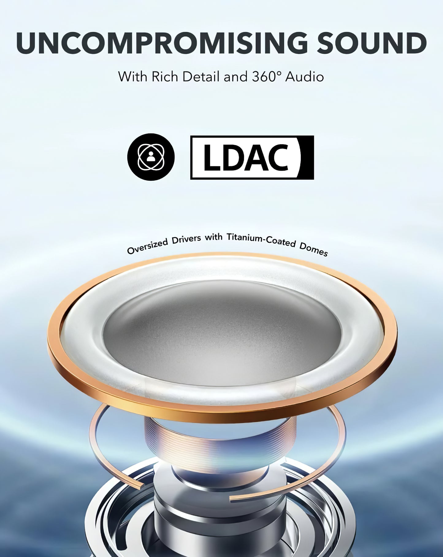 Bluetooth хендсфри Anker Soundcore AeroFit Pro, TWS, черен A3871G11