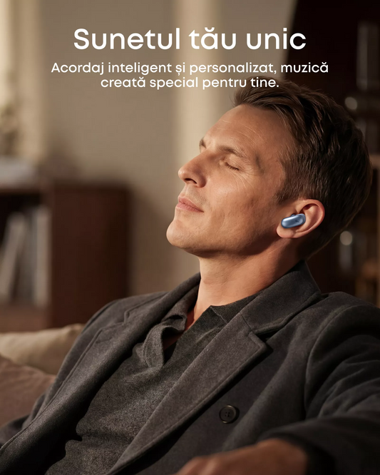 Handsfree Bluetooth Anker SoundCore Liberty 5 Pro, TWS, ANC, MultiPoint, Син D1203G31