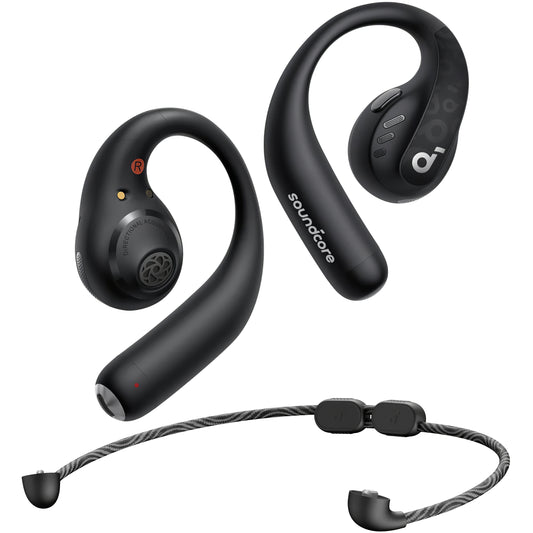 Bluetooth хендсфри Anker Soundcore AeroFit Pro, TWS, черен A3871G11