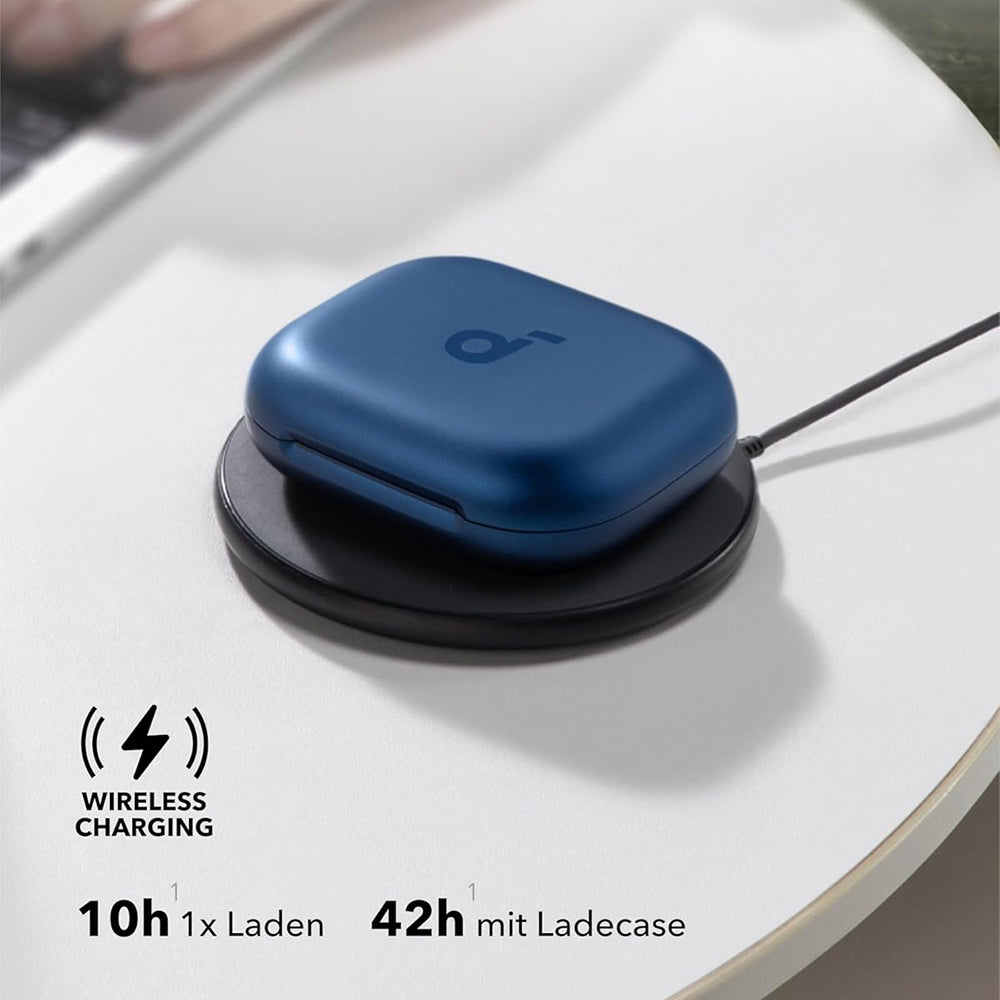 Handsfree Bluetooth Anker SoundCore AeroFit 2, TWS, Син A3874G31