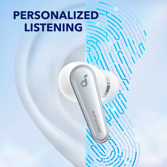 Handsfree Bluetooth Anker SoundCore Liberty 4, TWS, ANC, Бял A3953G21
