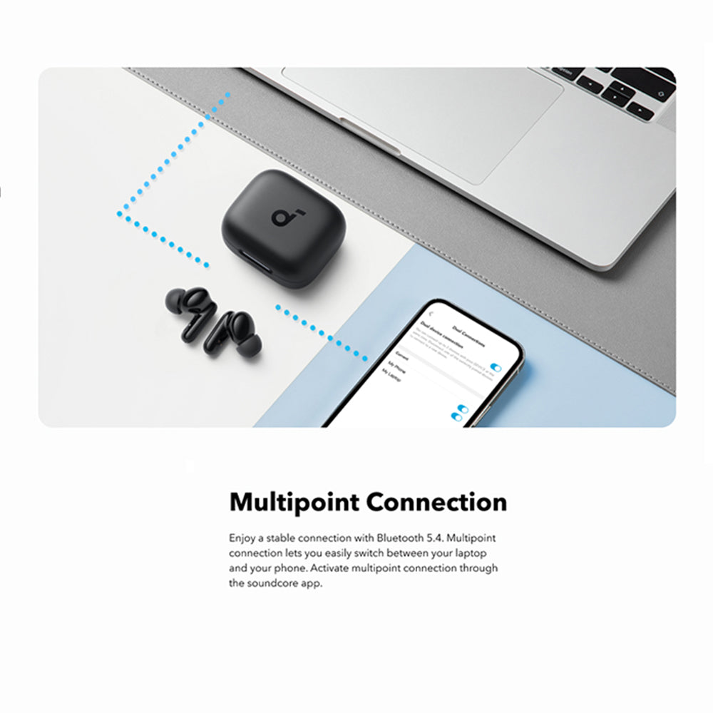 Handsfree Bluetooth Anker SoundCore P30i, TWS, Розов A3959351