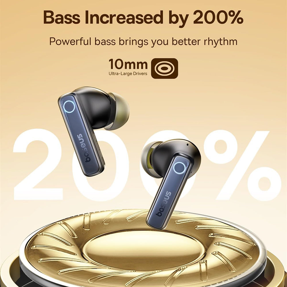 Handsfree Bluetooth Baseus Bowie 35, TWS, Черен A00073800123-00