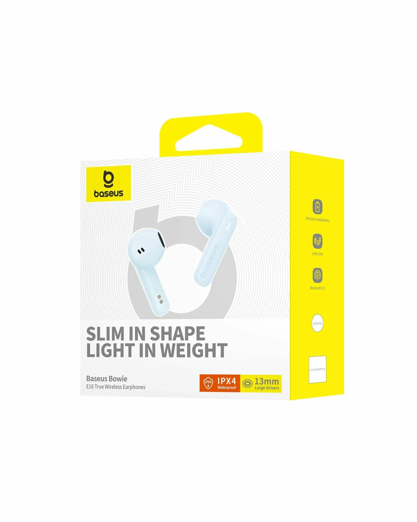 Handsfree Bluetooth Baseus Bowie E16, TWS, Син A00061900313-01