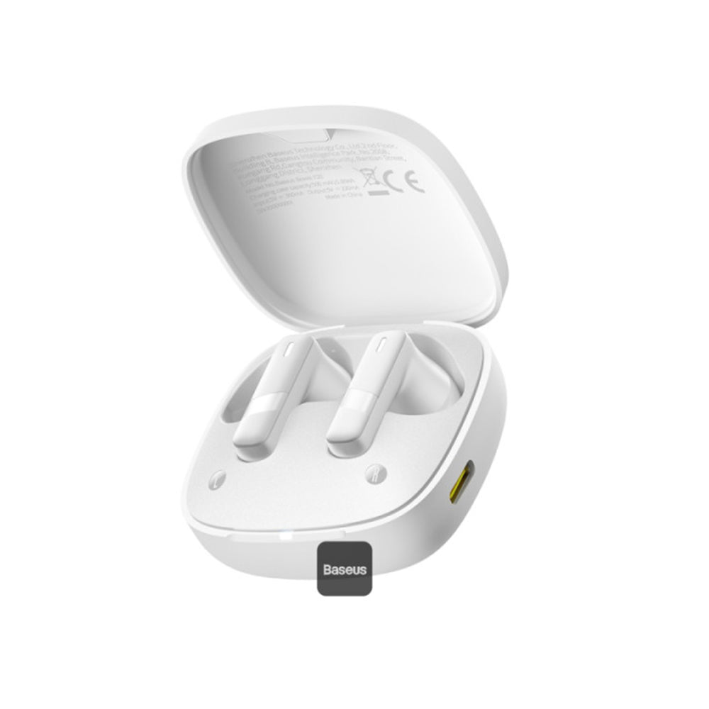 Handsfree Bluetooth Baseus Bowie E20, TWS, Бял A00069700223-00