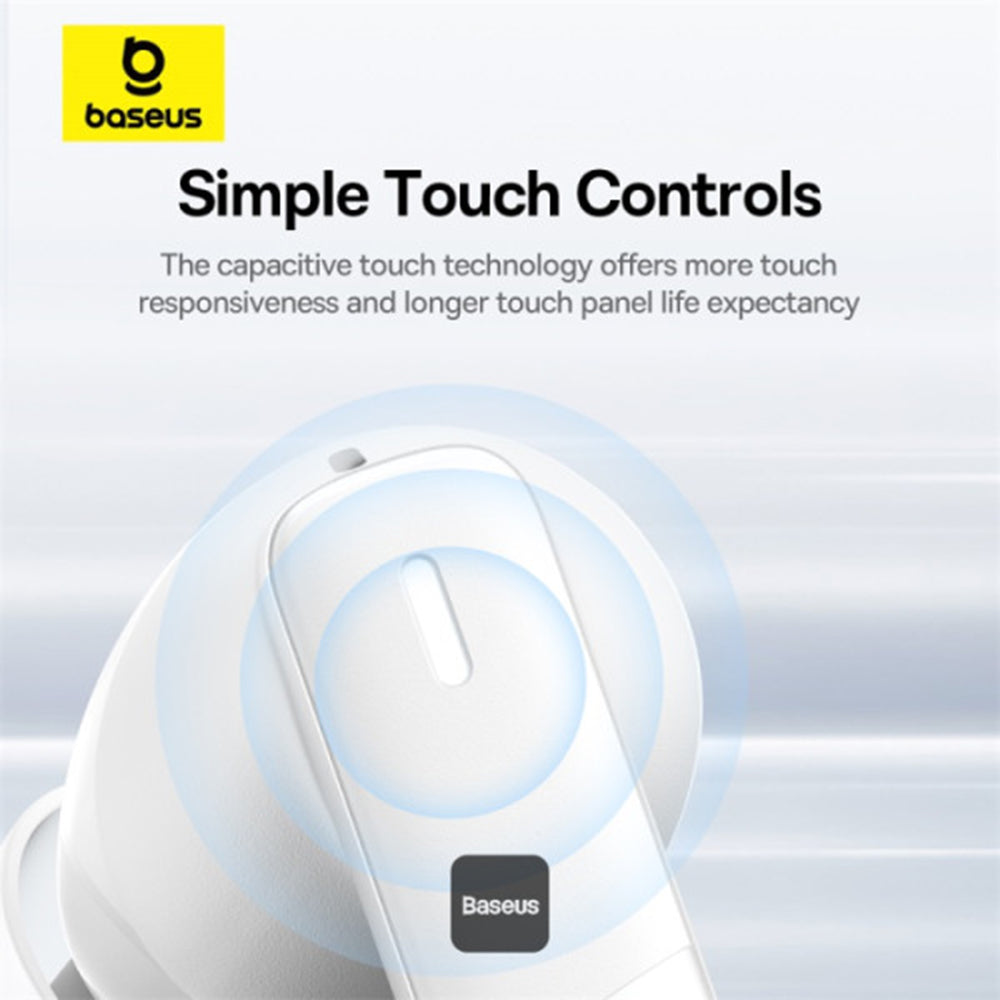 Handsfree Bluetooth Baseus Bowie E20, TWS, Бял A00069700223-00