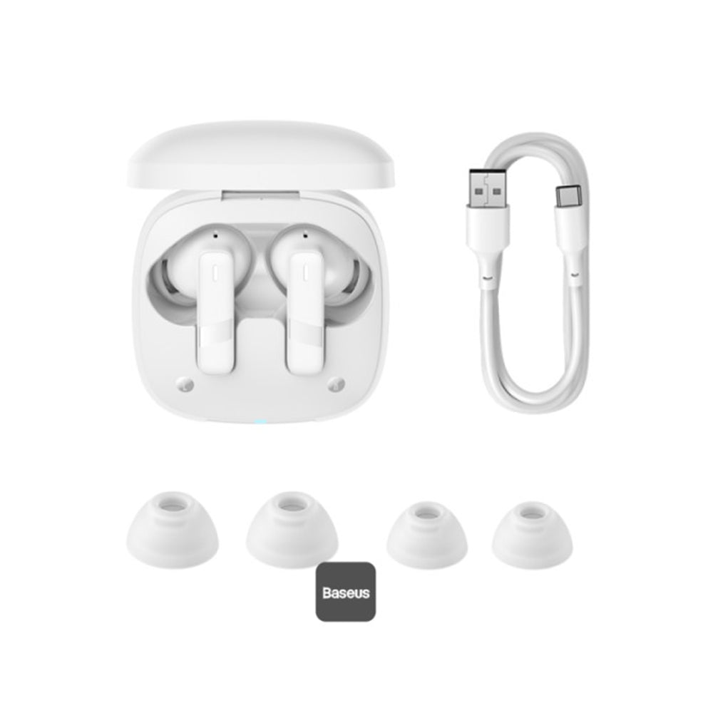 Handsfree Bluetooth Baseus Bowie E20, TWS, Бял A00069700223-00