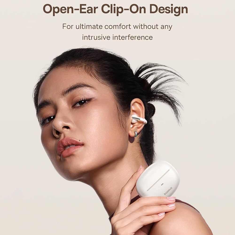 Handsfree Bluetooth Baseus Bowie MC1, TWS, Бял A00083501226-00