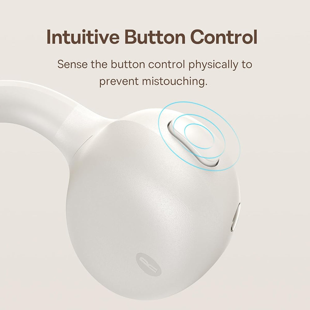 Handsfree Bluetooth Baseus Bowie MC1, TWS, Бял A00083501226-00