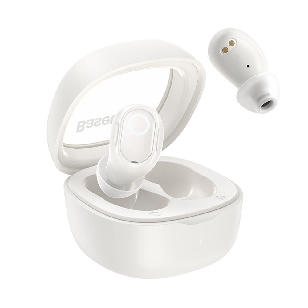 Handsfree Bluetooth Baseus Bowie WM02, TWS, Бял NGTW370202