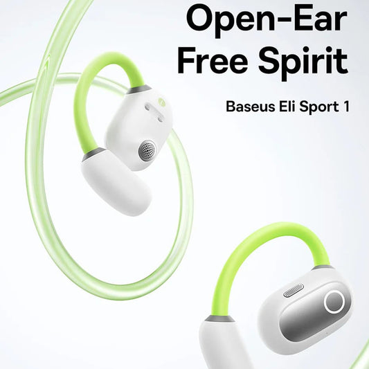 Handsfree Bluetooth Baseus PM20A, TWS, Зелен A00064400641-00