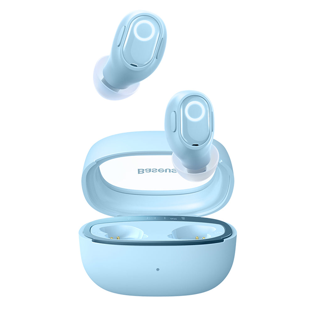 Handsfree Bluetooth Baseus WM02+, TWS, Син NGTW370303