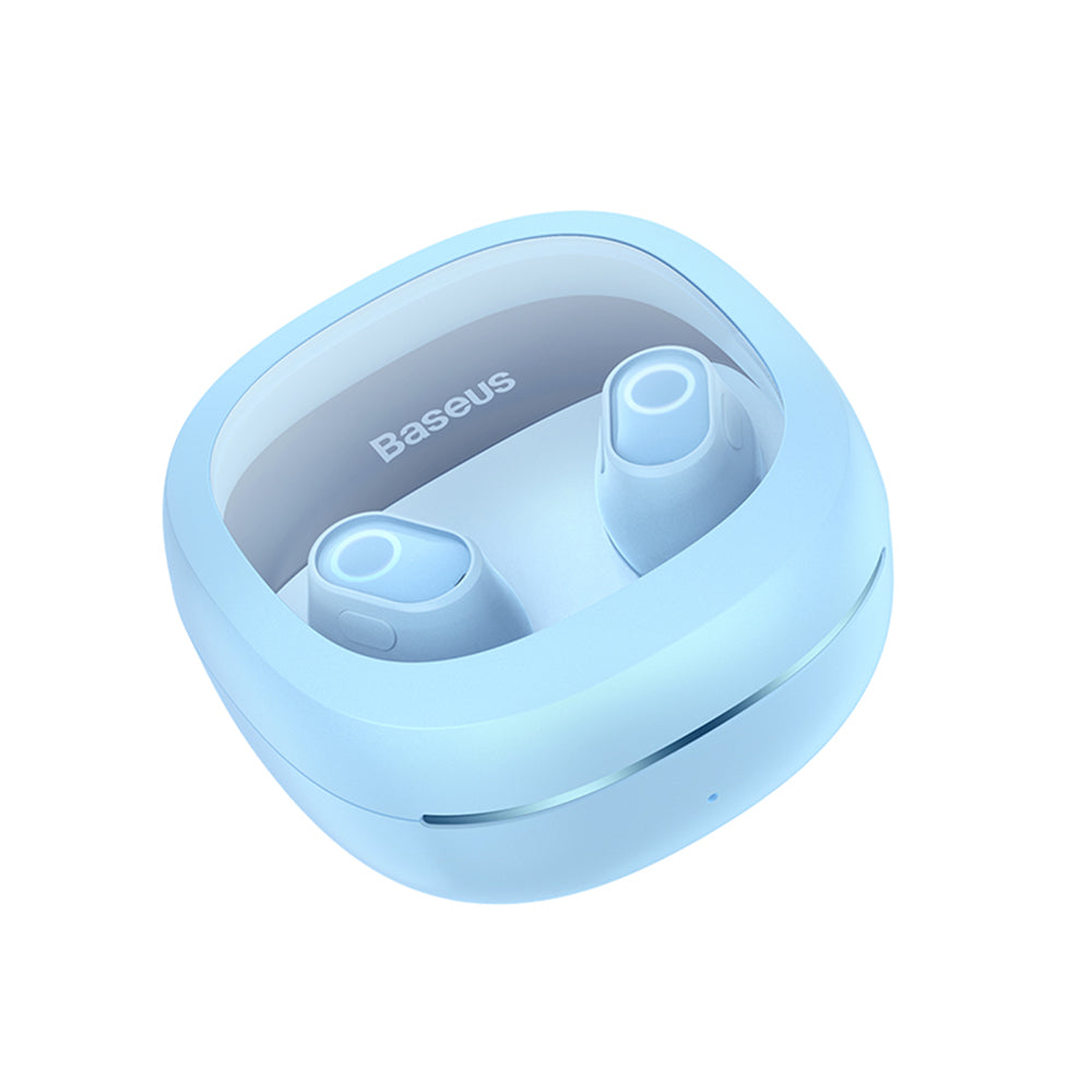 Handsfree Bluetooth Baseus WM02+, TWS, Син NGTW370303