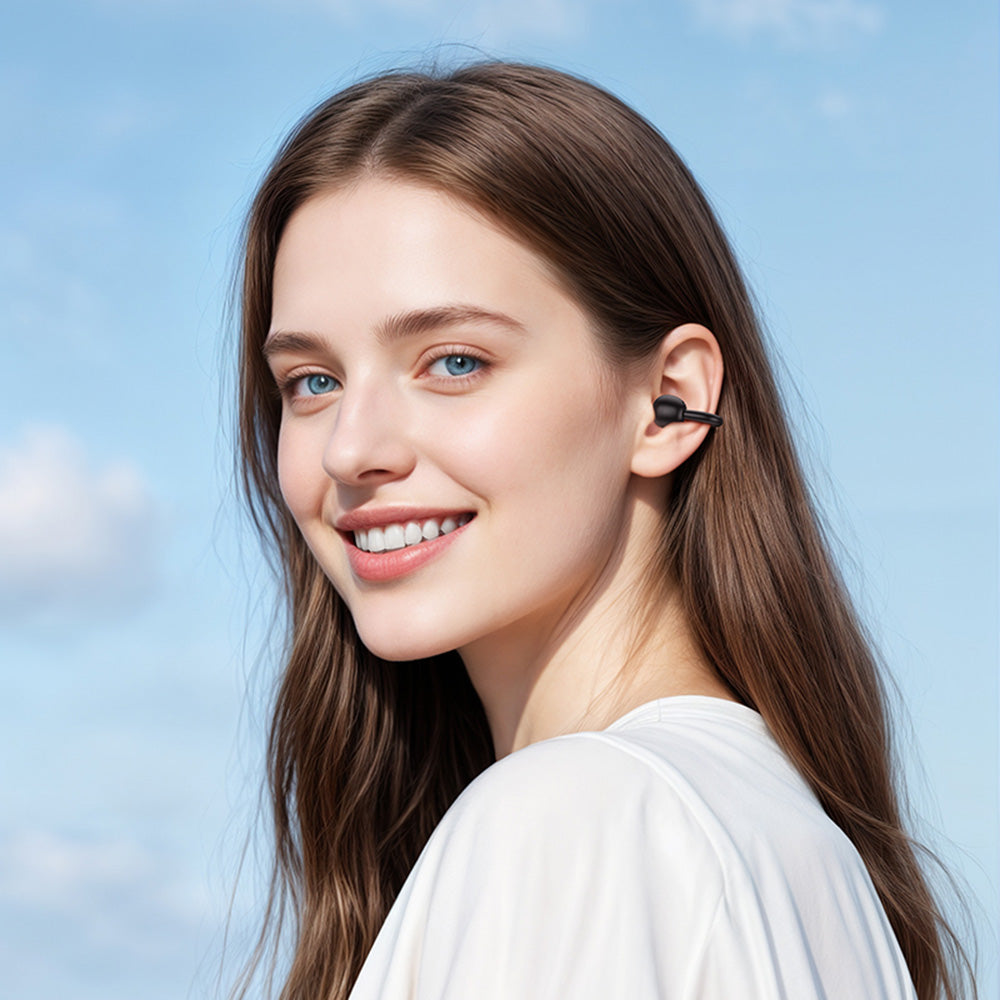 Handsfree Bluetooth Borofone FQ14 Joy, TWS, Черен