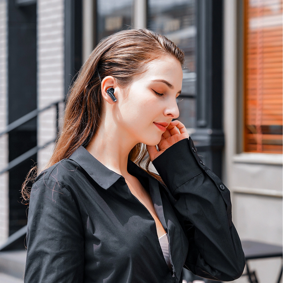 Bluetooth Handsfree Dudao U8, TWS, Black