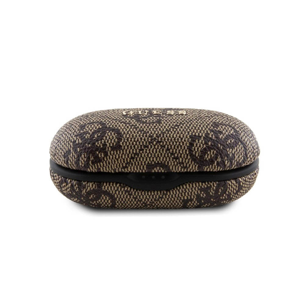 Handsfree Bluetooth Guess 4G Metal, TWS, Кафяв