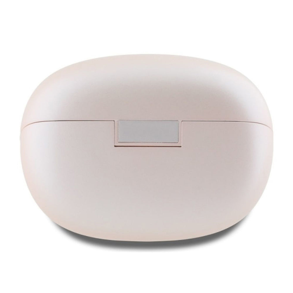 Handsfree Bluetooth Guess Capsule Printed Logo, TWS, ANC, Розов