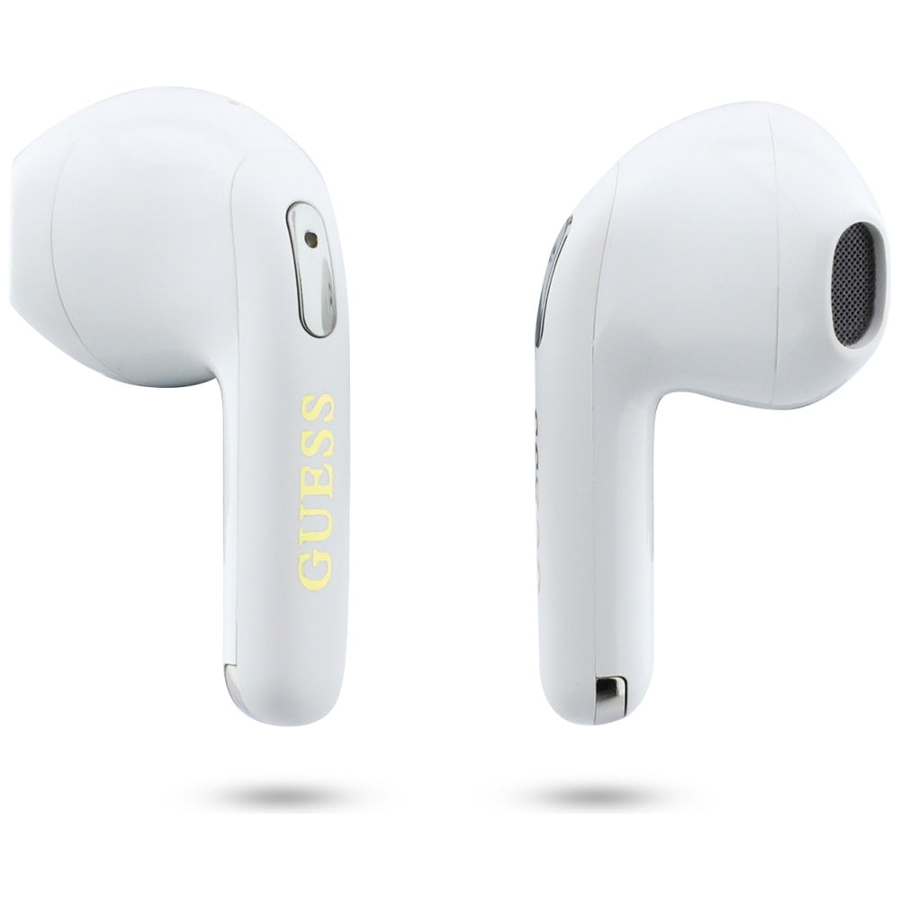 Handsfree Bluetooth Guess Script Print, TWS, Розов