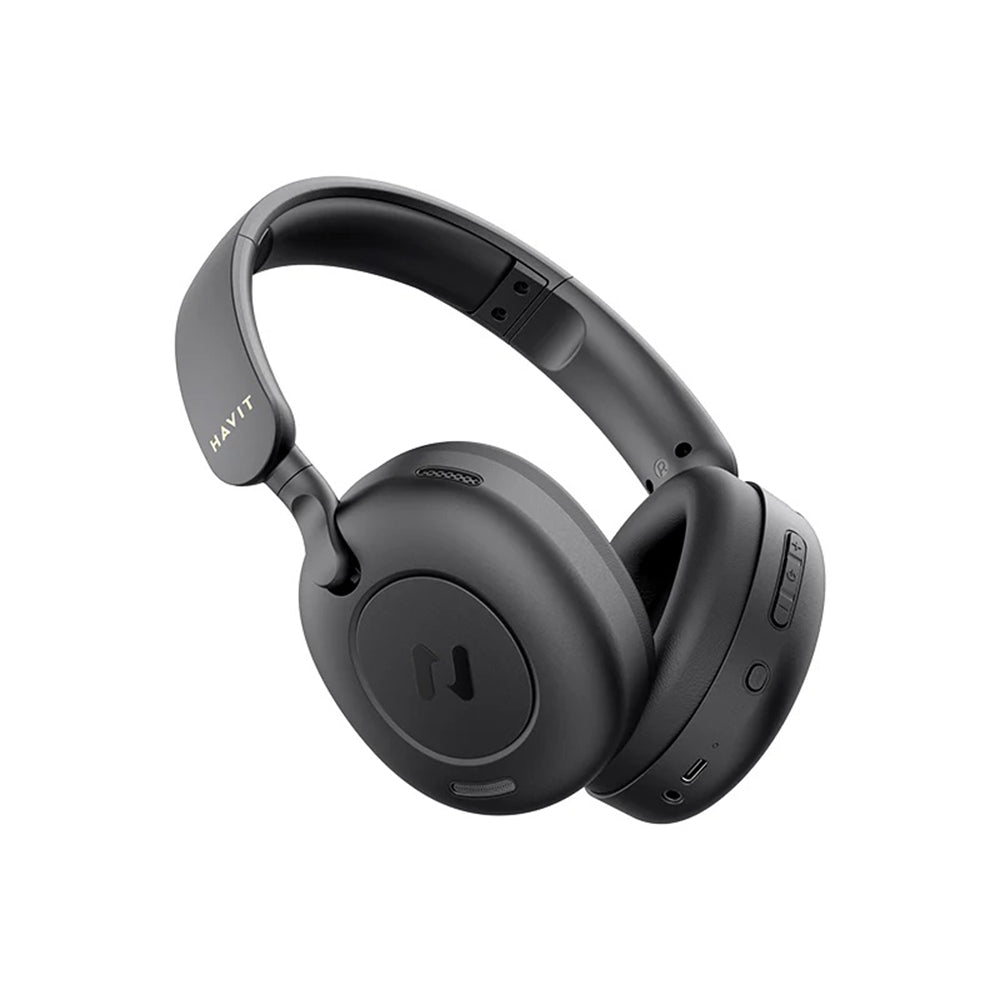 Handsfree Bluetooth HAVIT H655BT, A2DP, ANC, Черен