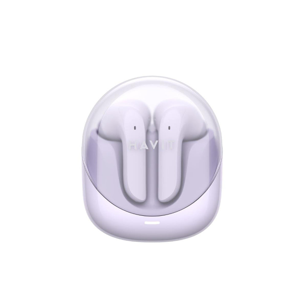 Handsfree Bluetooth HAVIT Modern Buds TW974, TWS, Лилав