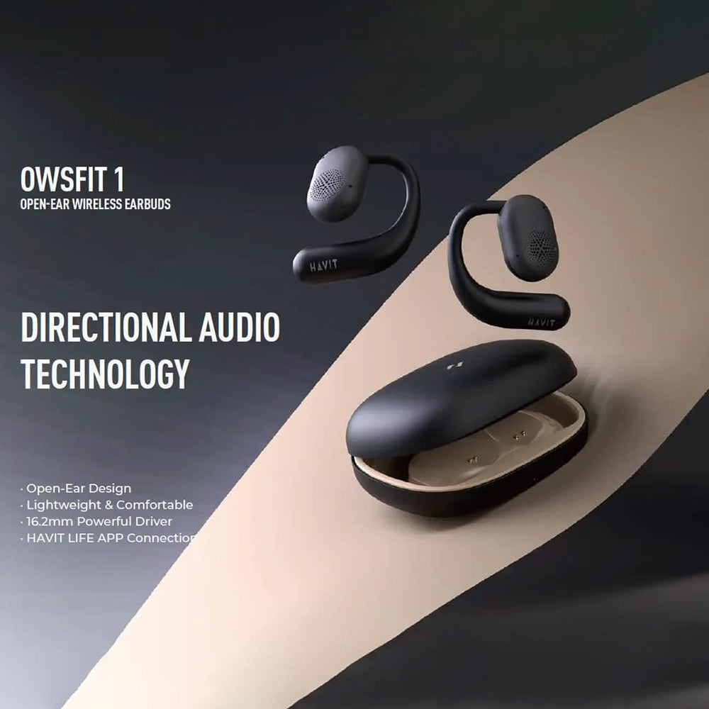 Handsfree Bluetooth HAVIT OWS914, TWS, Бежов