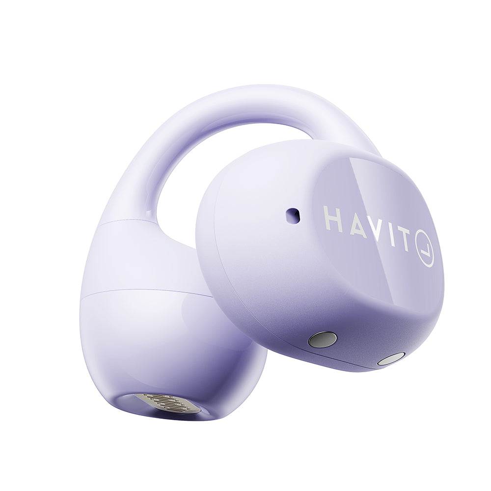 Handsfree Bluetooth HAVIT OWS916 Lite, TWS, Лилав