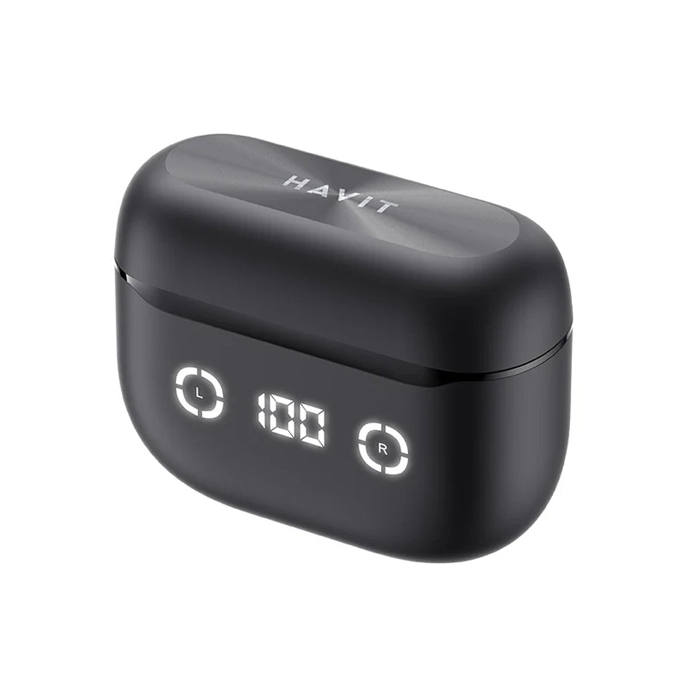 Handsfree Bluetooth HAVIT TW984, TWS, ANC, Черен