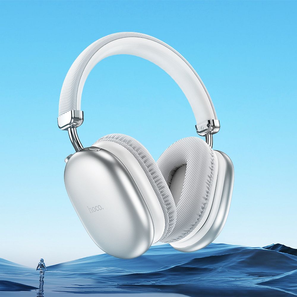 HOCO W35 Max Bluetooth хендсфри, A2DP, сребрист