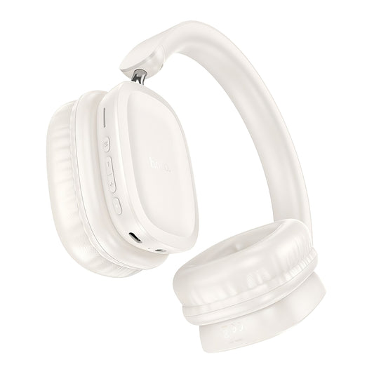 Bluetooth хендсфри HOCO W51 Delightful, A2DP, бял