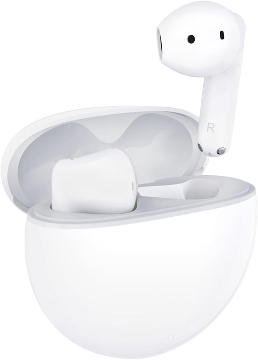 Handsfree Bluetooth Honor Choice X7e, TWS, ANC, Бял 5504ABHF