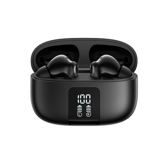 Bluetooth слушалки Joyroom Funpods JR-FN3, TWS, ANC, Черен