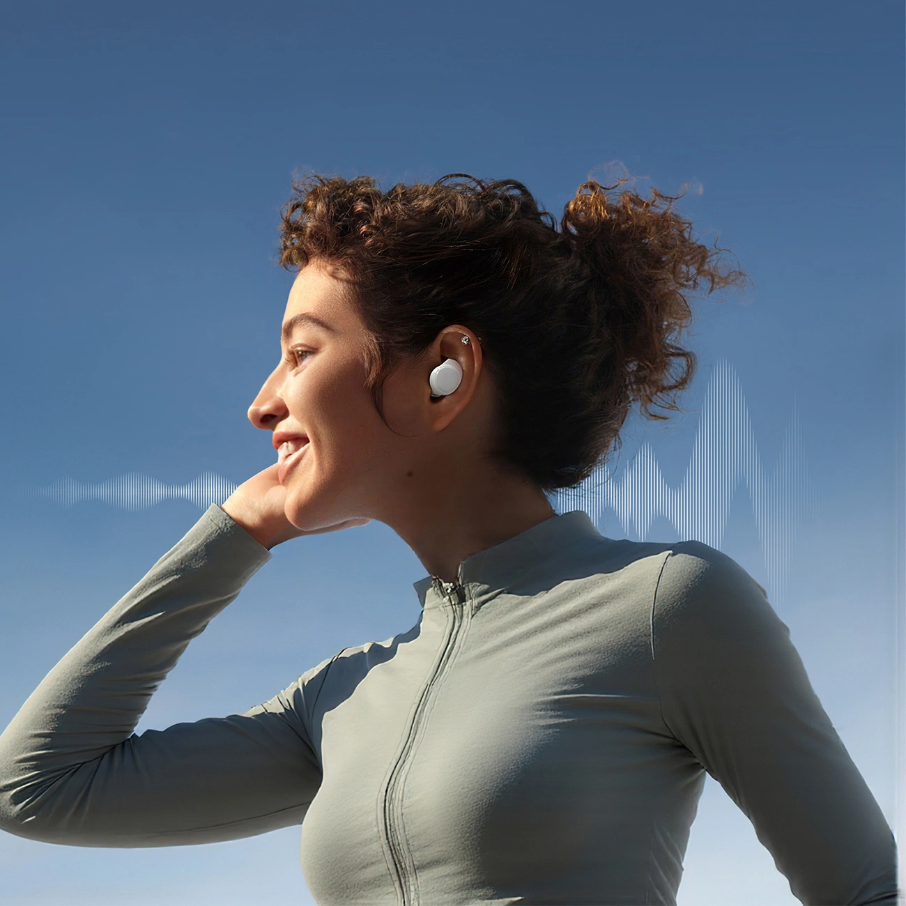 Безжични слушалки Bluetooth Joyroom Jdots JR-DB3, TWS, бели