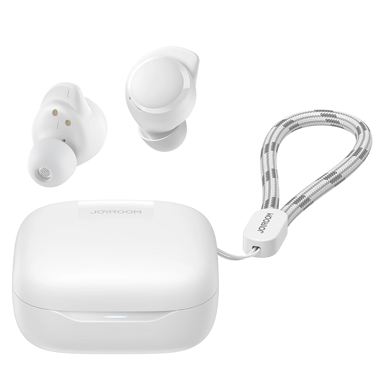 Безжични слушалки Bluetooth Joyroom Jdots JR-DB3, TWS, бели
