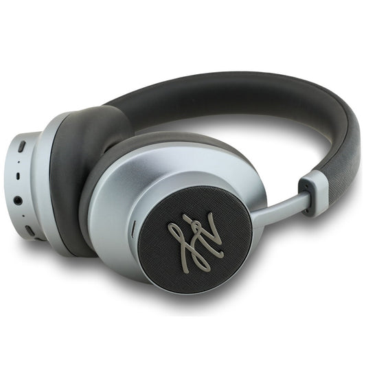 Handsfree Bluetooth Karl Lagerfeld Grained Initials, A2DP, ANC, Черен