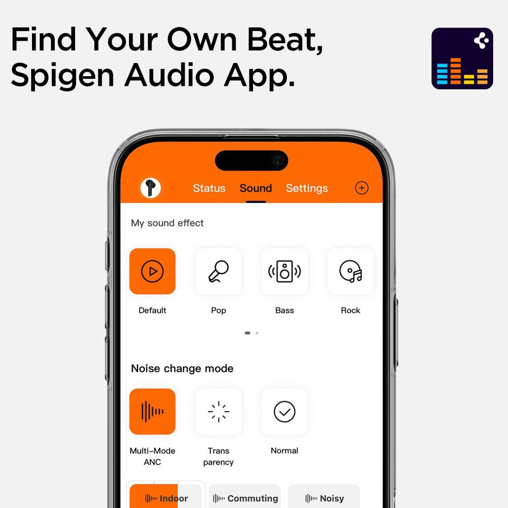 Handsfree Bluetooth Spigen SA2400, TWS, ANC, Черен