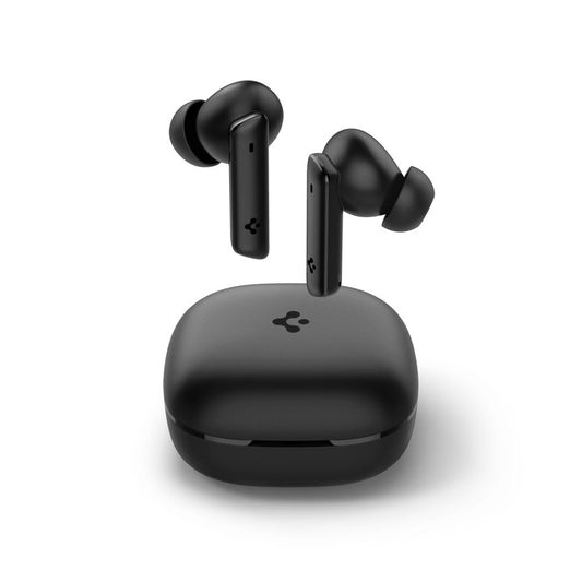 Handsfree Bluetooth Spigen SA2402, TWS, ANC, Черен ASD07888