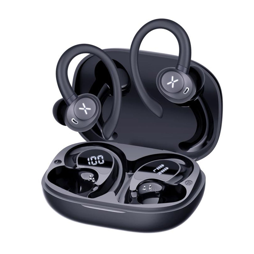 Handsfree Bluetooth Techsuit CW4 AirTune, TWS, Черен