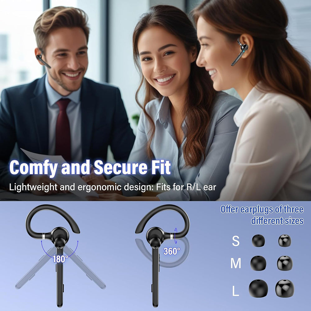 Handsfree Bluetooth Techsuit G9 TalkZen, A2DP, Черен