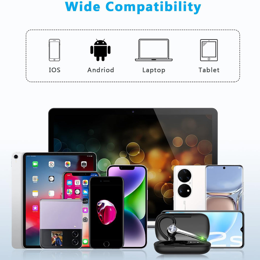 Handsfree Bluetooth Techsuit NeXound G7, MultiPoint, A2DP, Черен