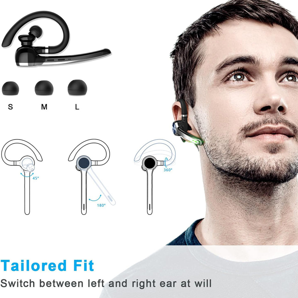 Handsfree Bluetooth Techsuit NeXound G7, MultiPoint, A2DP, Черен