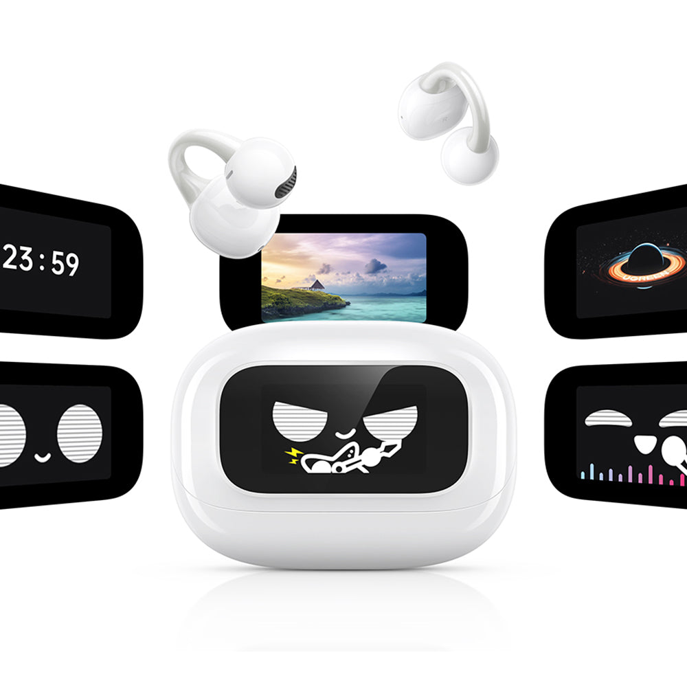 Handsfree Bluetooth UGREEN S6 ClipBuds Magic WS208, TWS, Бял