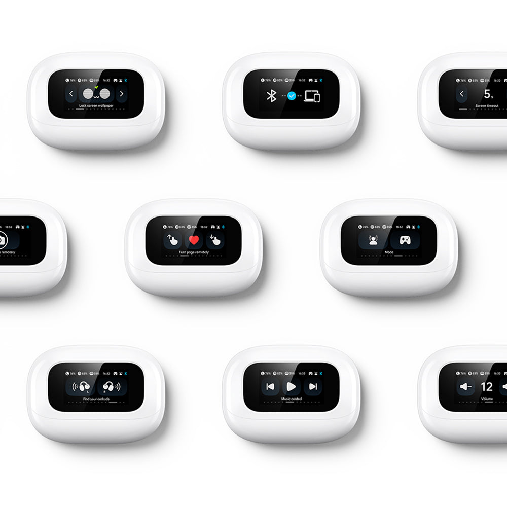 Handsfree Bluetooth UGREEN S6 ClipBuds Magic WS208, TWS, Бял