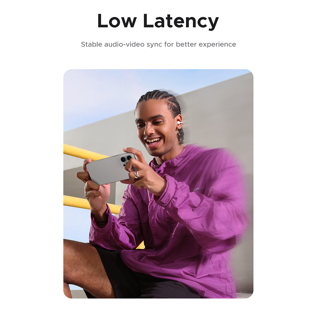 Handsfree Bluetooth UGREEN S6 ClipBuds Magic WS208, TWS, Бял