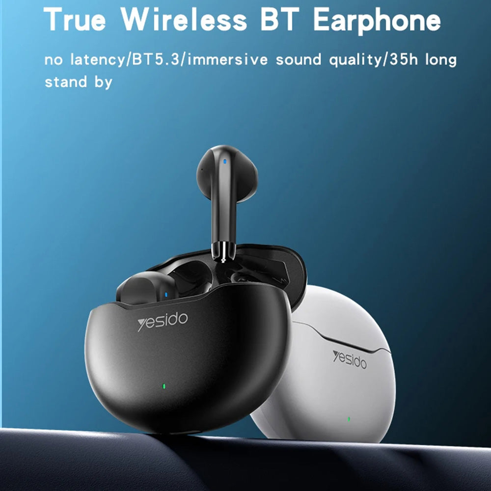 Handsfree Bluetooth Yesido TWS21, TWS, Черен