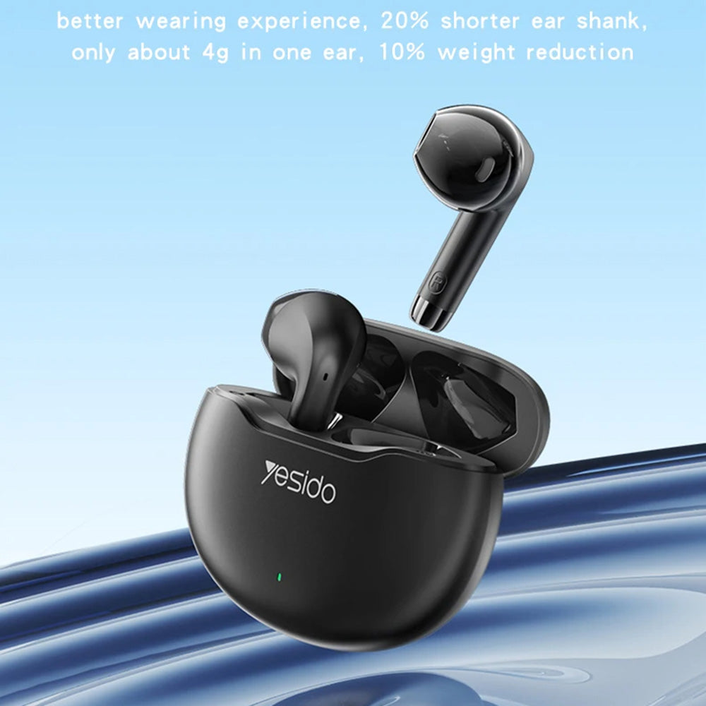 Handsfree Bluetooth Yesido TWS21, TWS, Черен